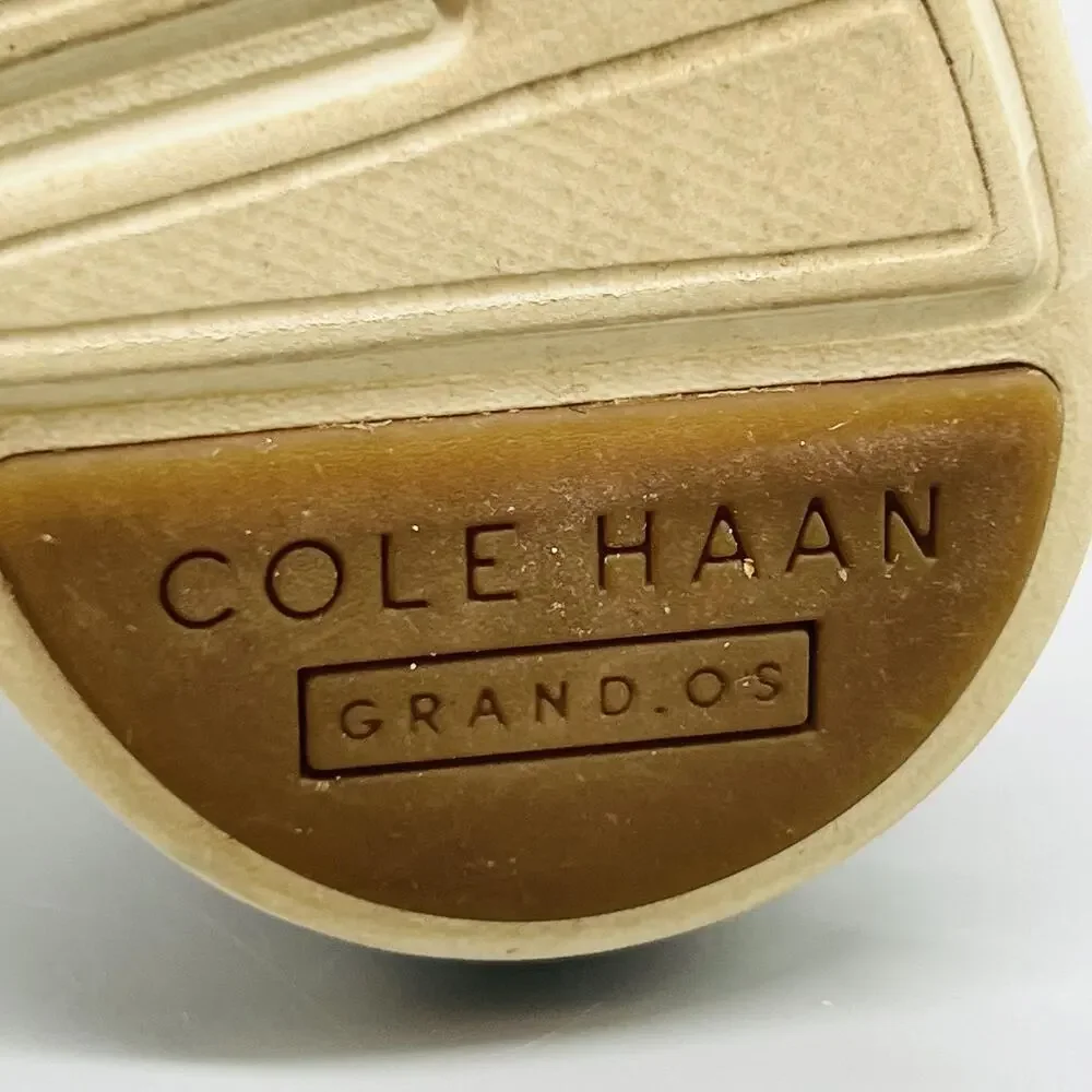 Cole Haan Shoes Mens 10 Brown Leather Grand OS Wingtip Oxford Dress Comfort